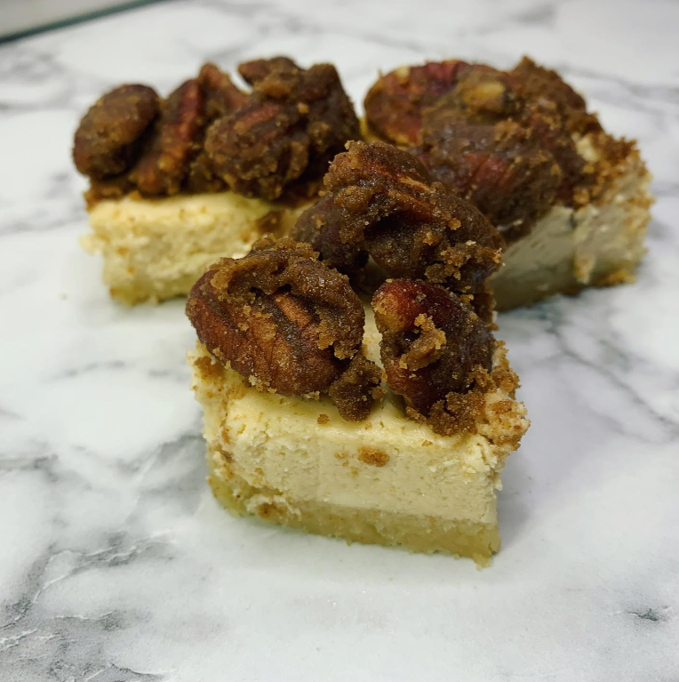 Pecan Pie Cheesecake Bites